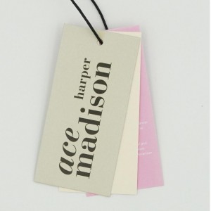 Hangtag προσαρμοσμένη εκτύπωση